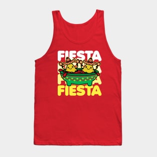 Let's Fiesta Kawaii Chips & Salsa Tank Top